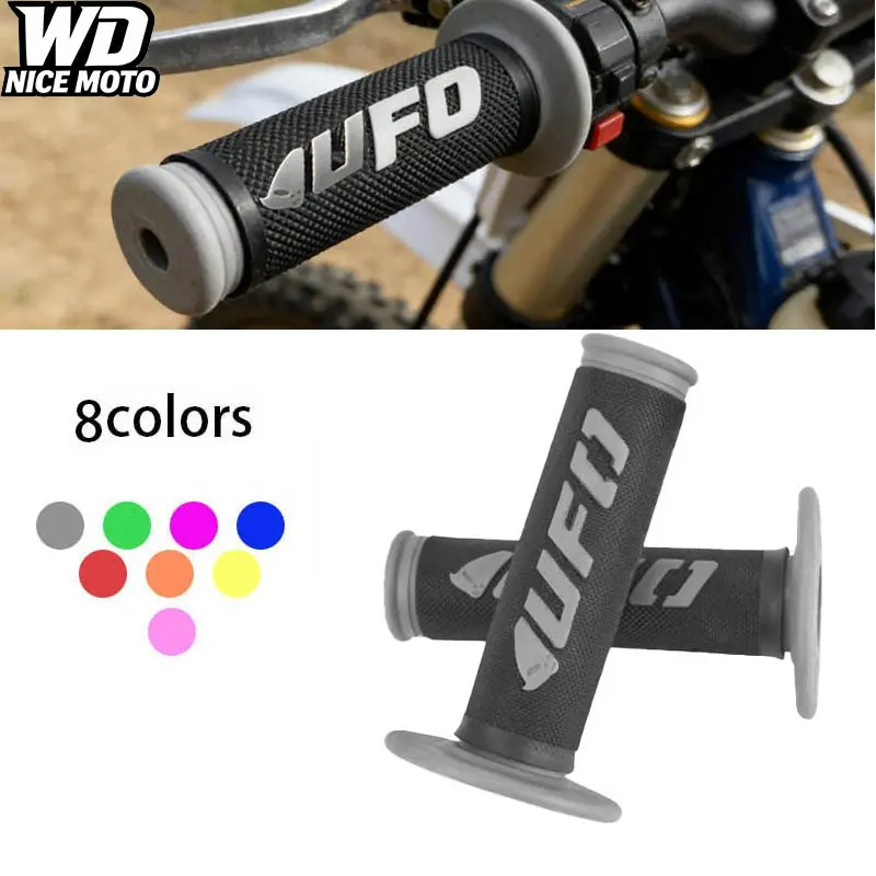 Wd Nice Moto 22/24mm Motorcycle Gel Rubber Handlebar Grip, Compatible with Cr, Crf, XR, Yz, Wr, Ttr, Kx, Klx, Rmz, Rmx, Rm, Tc, Te, Fc, Fe