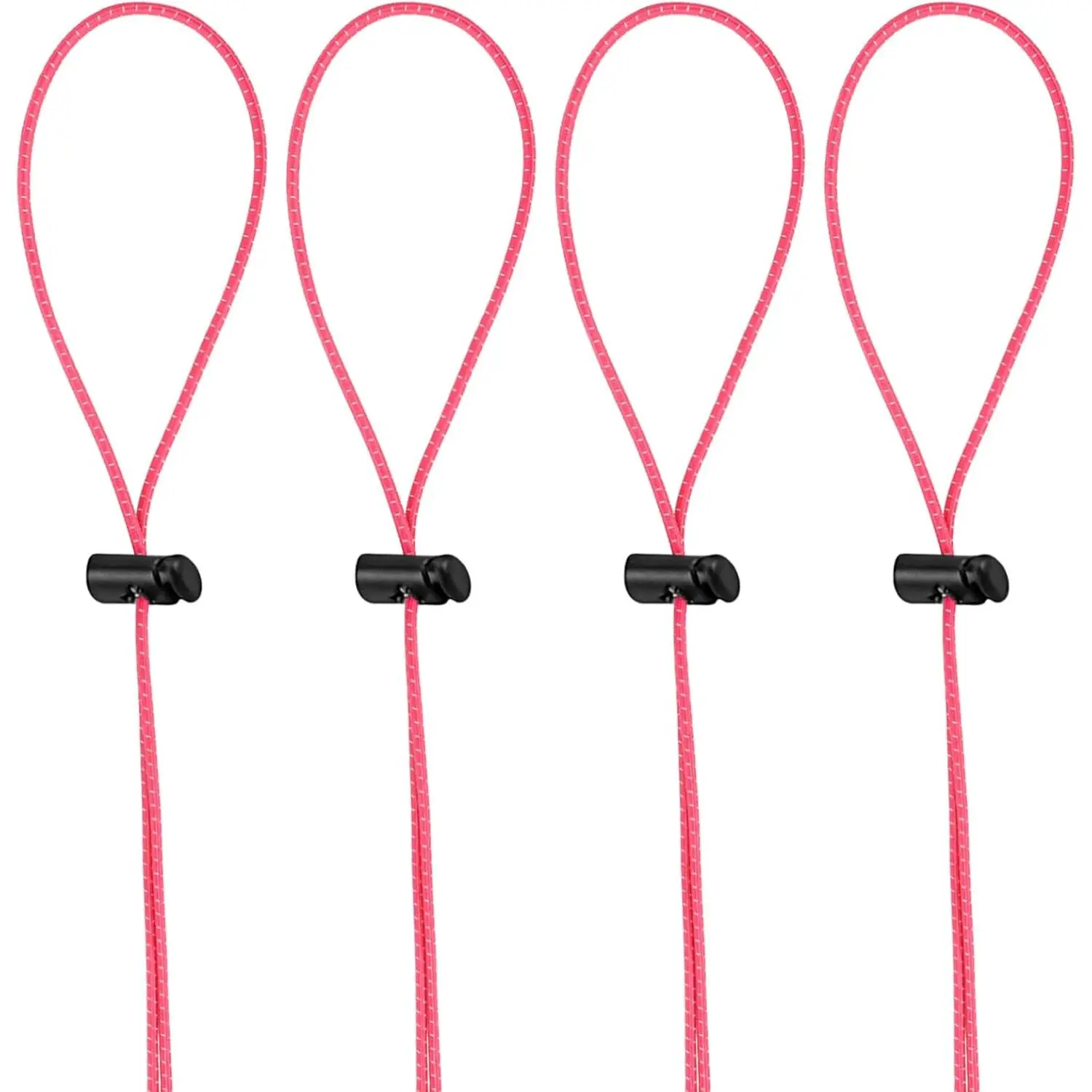 Bungee Goggle Strap Kit, Tapered End Swimming Goggle Straps for Swim Goggles