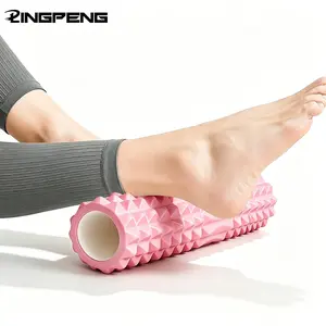Yoga Roller, High Density Foam Yoga Roller, Muscle Recovery & Stretching Tool, Manual Massage Tool for Home Gym Workout, Home Training Equipment, Core Exercise Equipment, Home Fitness Equipment, Portable Workout Accessory, Sturdy Activity Equipment