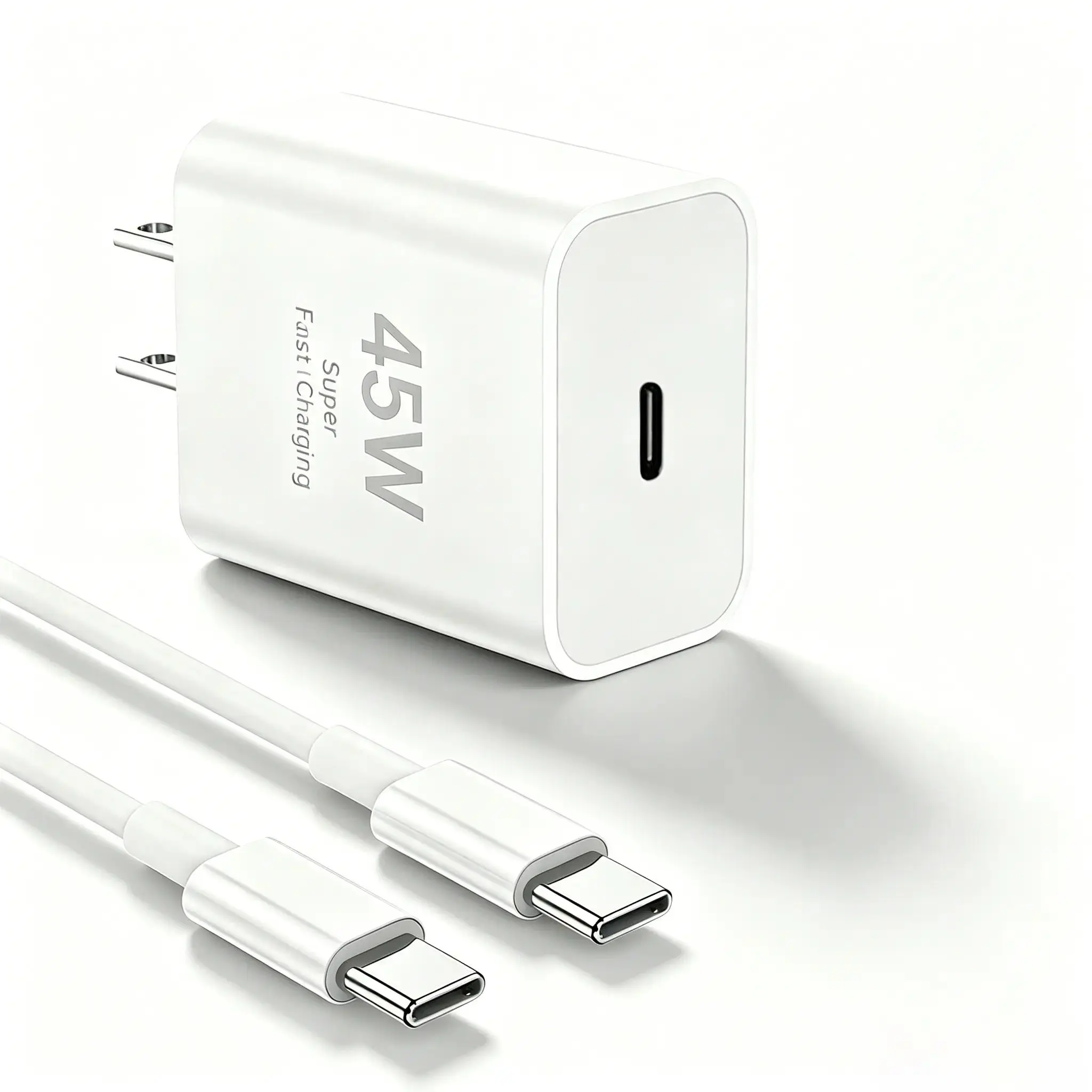 (1/2/3 Sets) 45W Super Fast Charger Type C for Samsung Galaxy S26 Ultra/S26/S26+/S25 Ultra/S25+/S25/S24 Ultra/S24+/S24/S23 Ultra/S23+, USB-C PPS/PD Fast Charging Wall Charger with 6.6FT Type-C Cable