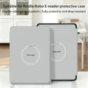for Kindle/kobo/Tolino Case What Part   Just Read for New Kindle 11Th 2019, for Kindle 11th Generation Case for Kindle 11Th (2022/2024), 6-Inch, 7-Inch Kindle Paperwhite 12Th Generation 2024 Vision Color (2024) /Vision 6 (2021）/Shine Color (2024), Faux Le