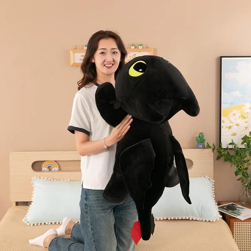 15.75in Little Flying Dragon Plush Toy Party Models Toothless Doll Pillow Girls Birthday Gift Dolls