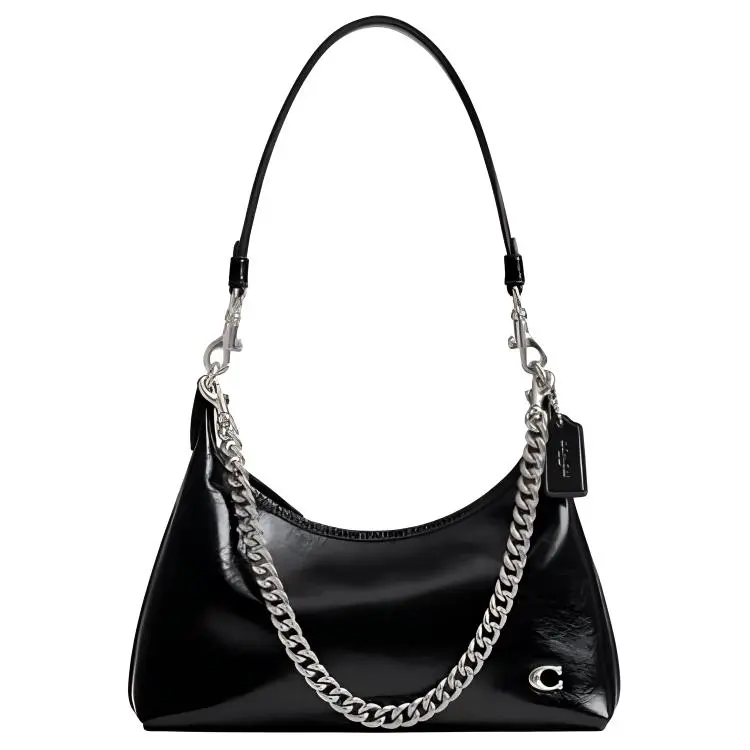 COACH Juliet 25 Crossbody Bag for Women – Sleek and Casual Style in Black Genuine Leather