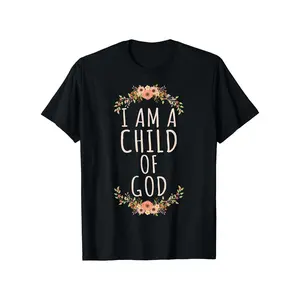 180gMen'S T-Shirt for Believers: I Am a Boy Girl of God - Christian Bible Verse