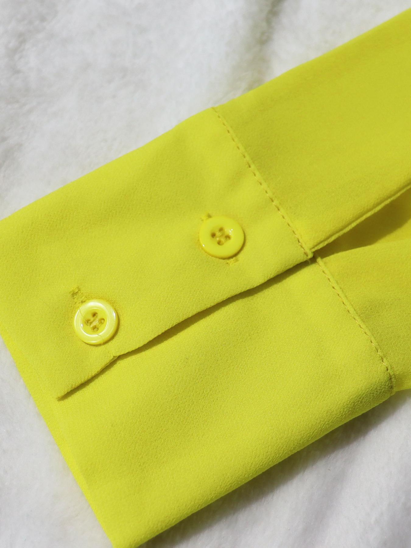 Women's Solid Color Button Front Shirt & Shorts Two-Piece Set, Casual Fashion Cozy Breathable Outfits for Daily Outdoor Wear, Women Clothes for Summer