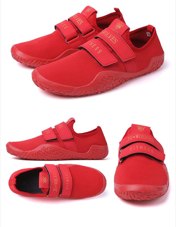 Squat Deadlift Shoes Men and Women Weightlifting Shoes Indoor Gym Comprehensive Training Shoes Non-slip