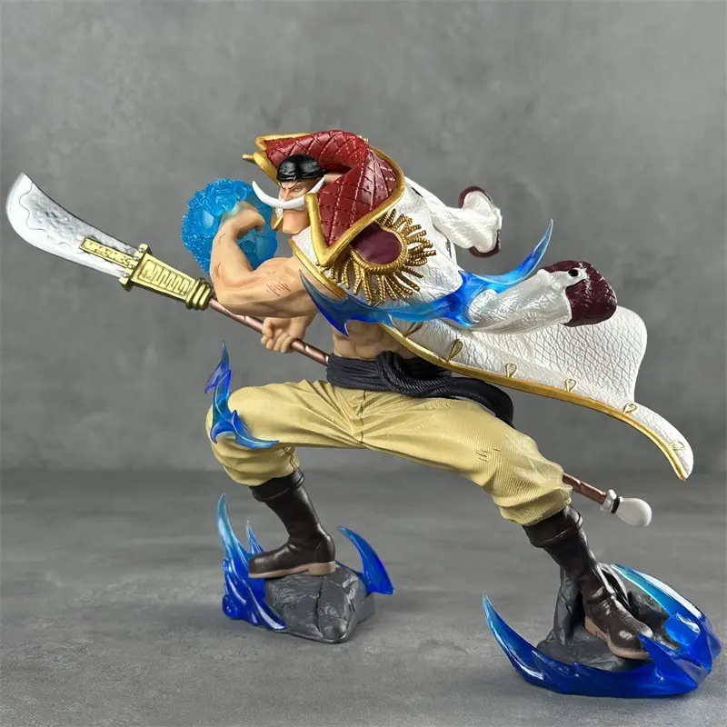One Piece Miniature Model Lx Whitebeard Battle PVC Figure, Anime Collectible Desktop Decor, Wholesale Action Figure Model