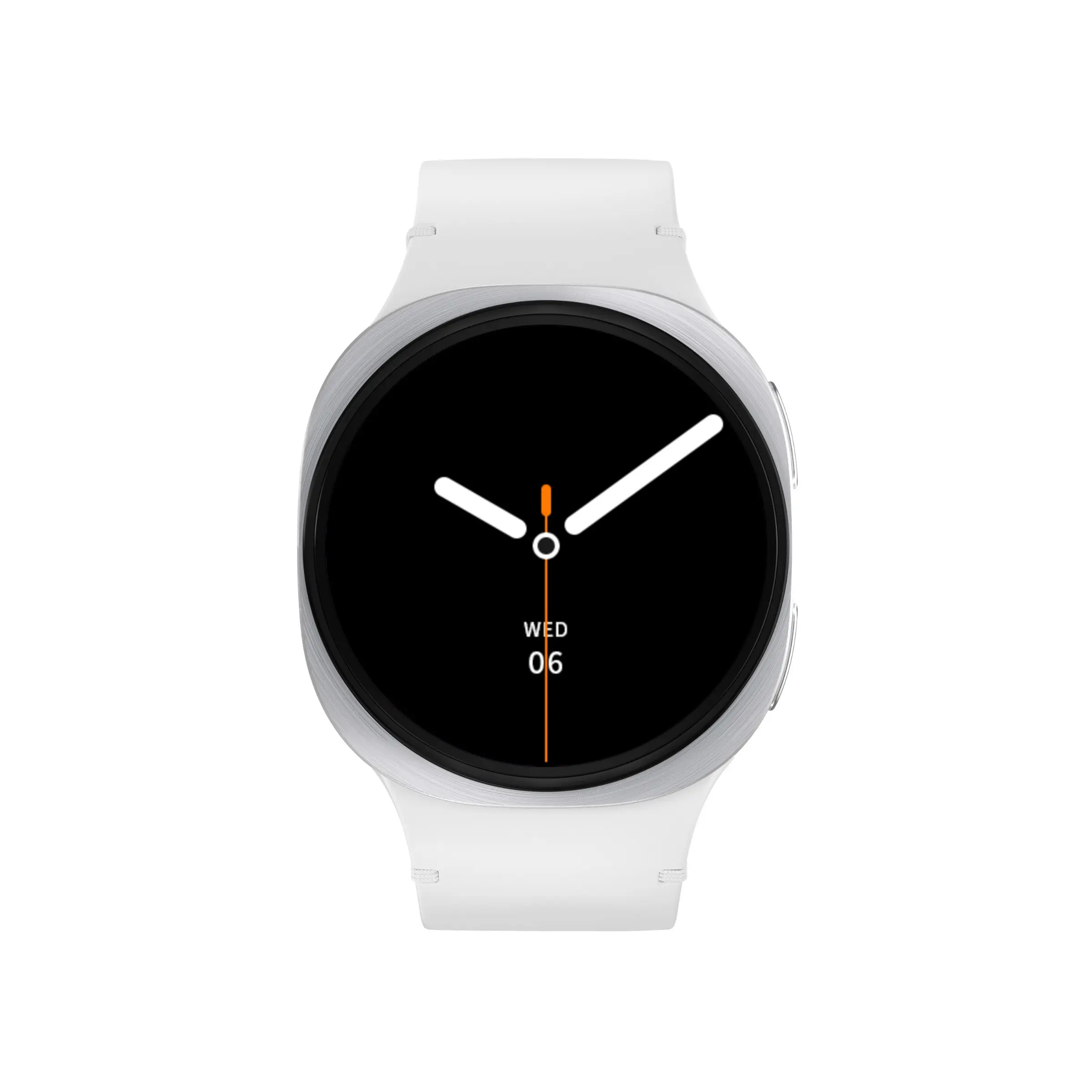 Hd8mini Smartwatch, 40mm Silver Color, Bluetooth-compatible 5.3, Dual GPS, 30-Hour Battery, Sleep Tracking, IP68 Waterproof