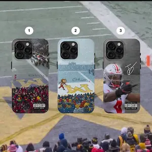 B-Brutus B-Buckeye Ohio Football Phone Case Snow Game Fan Design Designed for iPhone 11-17 Pro Max/Plus & Samsung Galaxy S23-S25 Shockproof Protective Cover