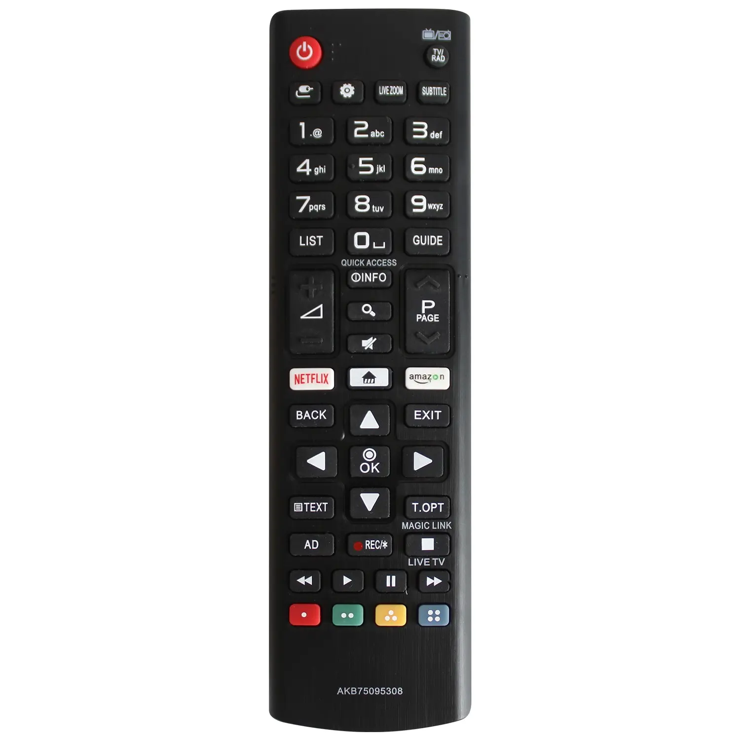 Universal Remote Control AKB75095308 Replacement for LG LED LCD TV