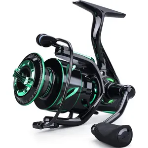 Fishing reels Light Weight Saltwater Spinning Reel - 39.5 LB Carbon Fiber Drag,12+1  Ultra Smooth   Inshore Reel