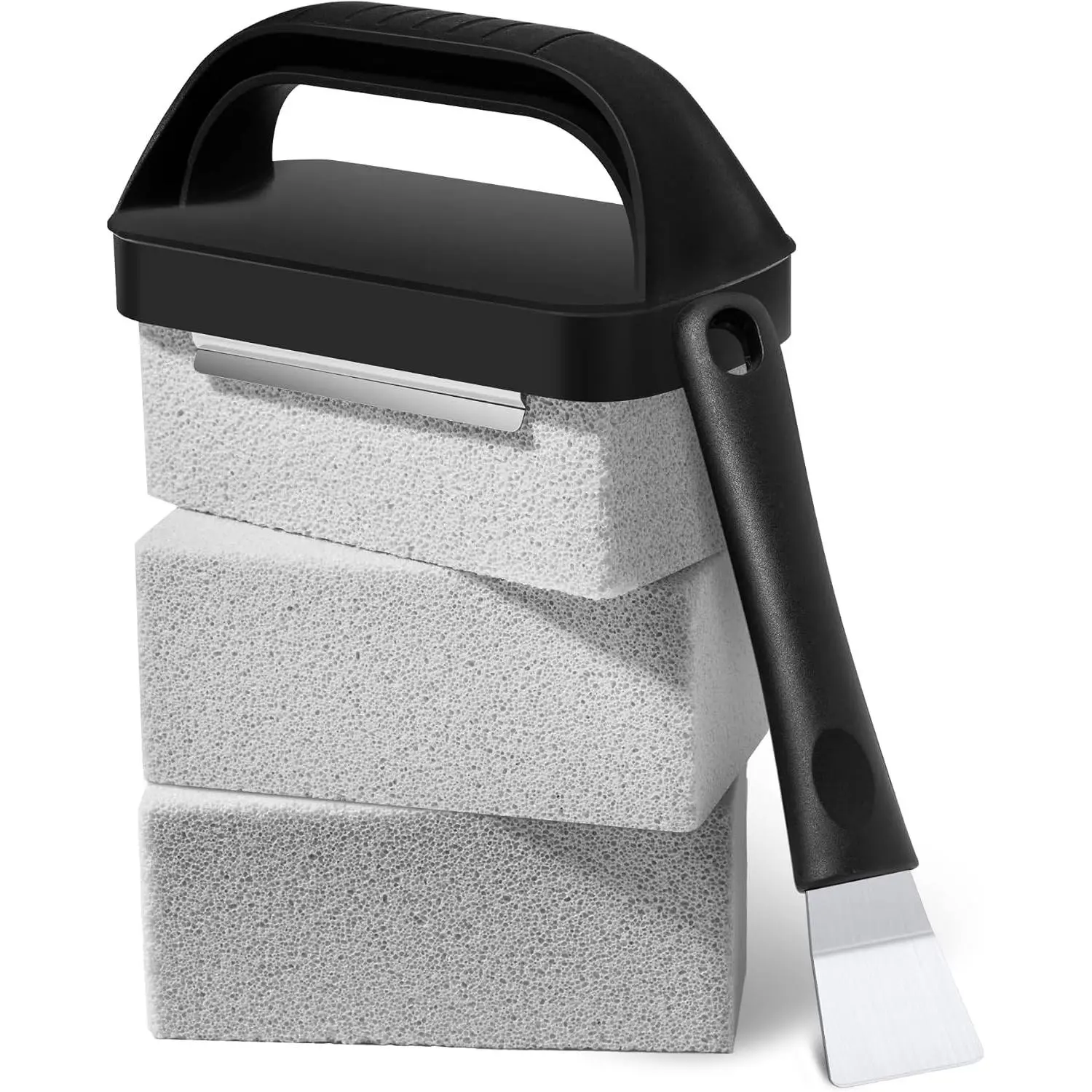 Heavy Duty Grill Brick for Cleaning Flat Top Grills - Durable Grill Stone Griddle Cleaning Brick