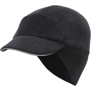 Fleece Ponytail Hat  Women – Reflective Winter Hat with Ponytail Hole  Workouts