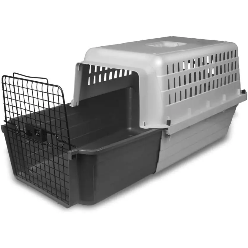 Calm Carrier Max with EZ Load Slide Out Drawer, Hard-Sided Travel Crate for Cats and Small Dogs
