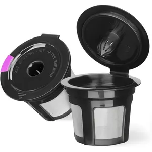 2 Pack K Cup Coffee Filters - Black