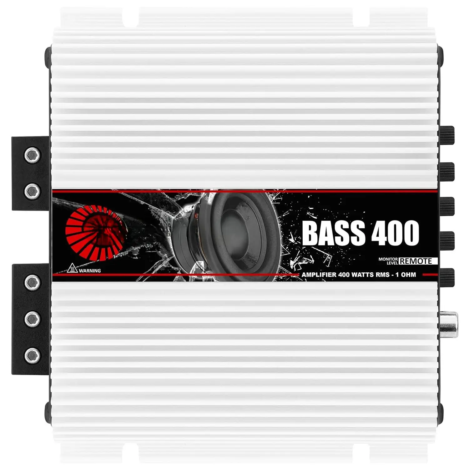 Taramps BASS 400 1 Ohm 1  Mosfet Amplifier 400 Watts RMS, Monoblock, Crossover, Bass Boost, /High Level Input, Class D,  Audio,  Level Remote/M1 Led ,  for Subwoofers