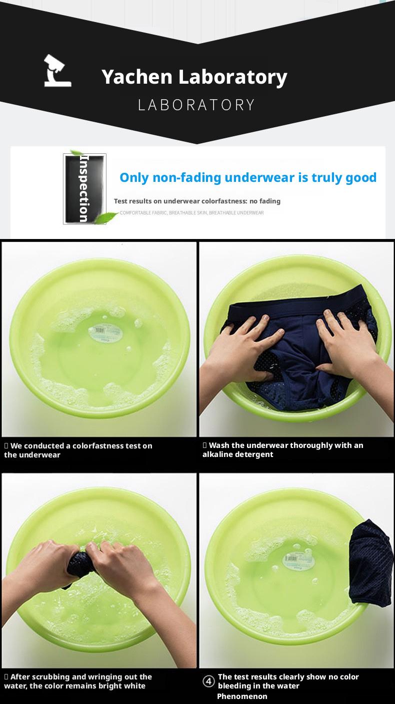 Men's Ice Silk Breathable Mesh Boxer Briefs Ice Silk Bamboo Fiber Moisture Wicking Quick Dry Soft Comfortable Cool Anti Odor Underwear For Summer Daily Wear Workout Gym Sports Casual Hot Weather 4 Pack Multicolor