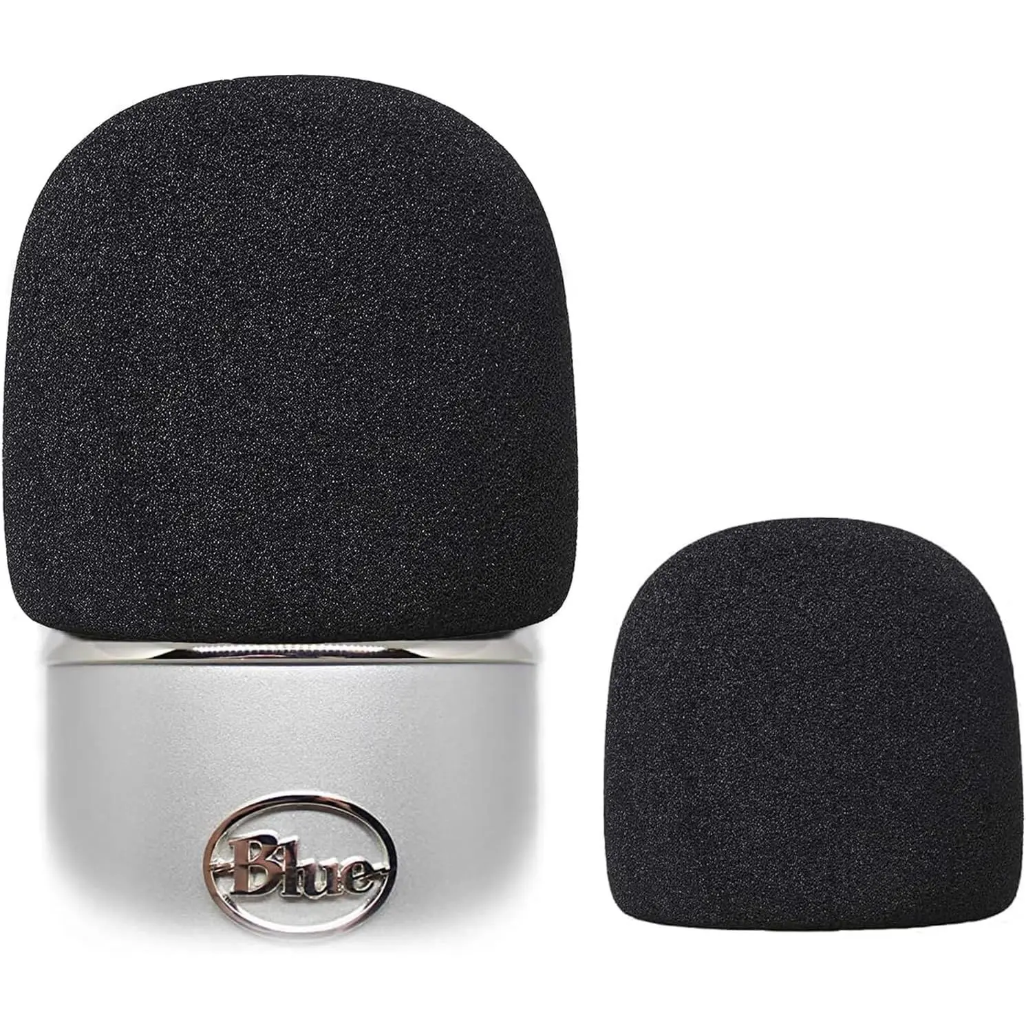 2 Pack Microphone Pop Filter for Blue  Microphones Thick  Windscreen Handheld Professional Mic Cover for Blue ,  Pro