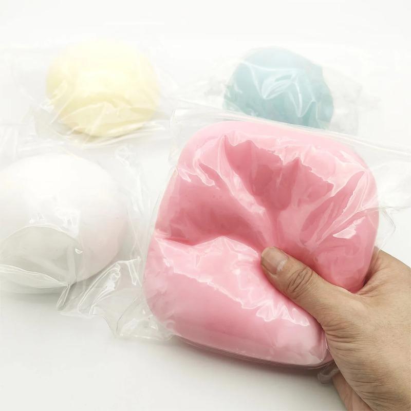 10cm Mochi Taba Squshy Extra Large Giant Fluid Cheese Ball Slow Rebound Stress Ball Adult Stress Relief Kids Festival Paty Gift