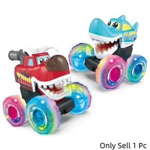 1 Piece Monster Truck Toy Car, Press-And-Go Design, Glowing Light-Up Feature, Ideal Gift for Kids, Active Play Vehicle, Birthday Gifts for Christmas