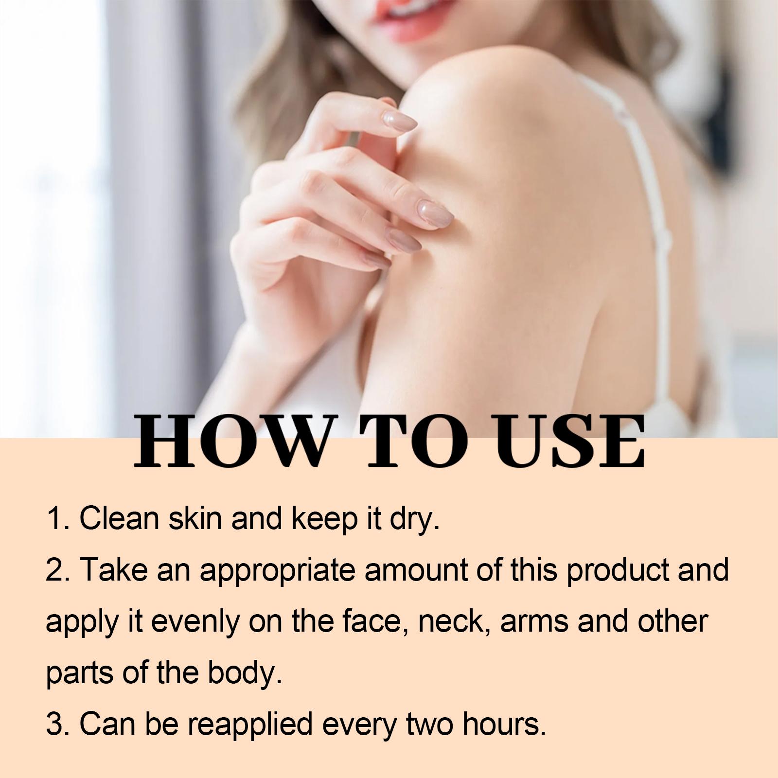 OUHOE Protection Sunscreen Lotion SPF 100, Broad Spectrum UVA/UVB Face & Body Sunscreen, Non-Greasy Lightweight Hydrating, Anti-Aging Daily Protection for All Skin Types shield flex 50