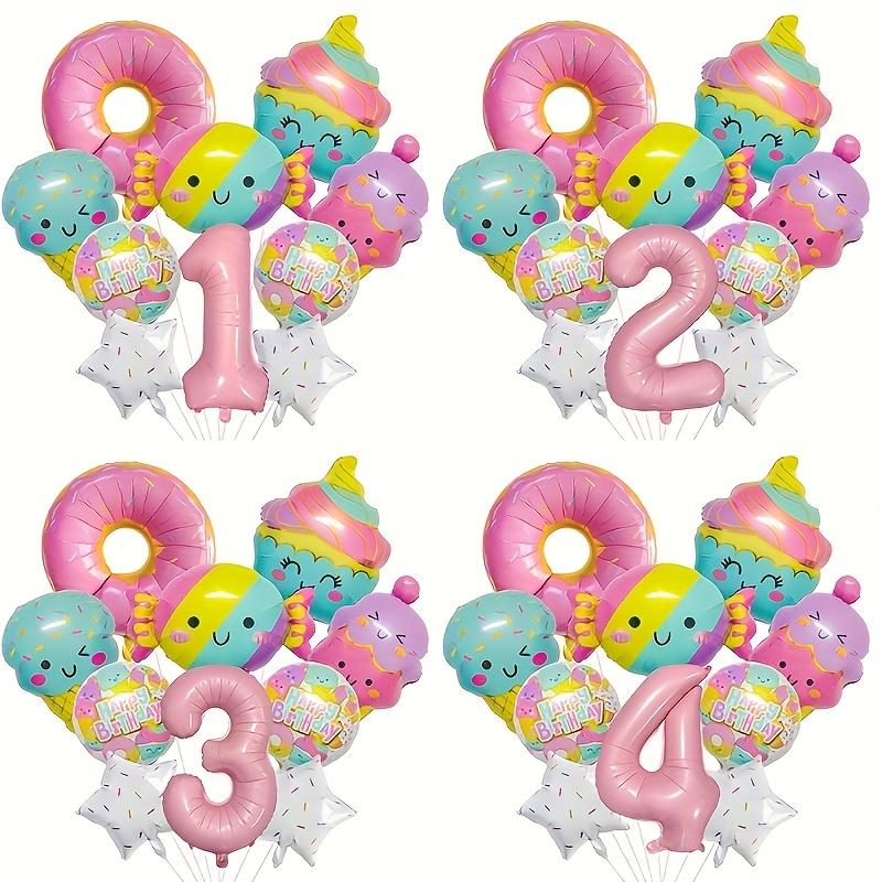 New Candy Ice Cream Balloon Set - Birthday Anniversary Scene Decoration Aluminum Foil Balloons, Christmas Decorations, Navidad Decoración