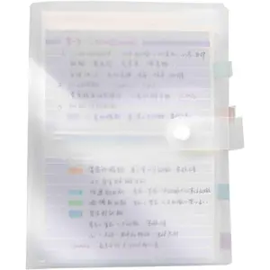 3x5 Index Cards Clear Plastic Holder Organizer Pouches Book Binder 40 Page Hold 160 Cards