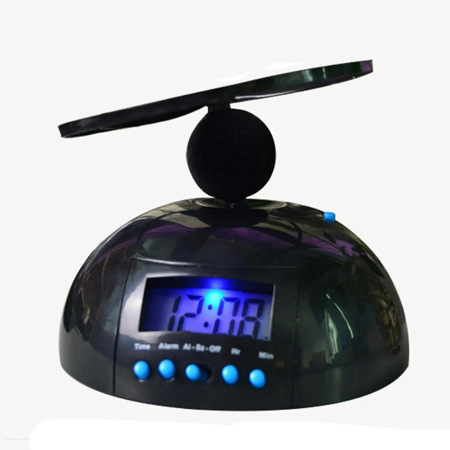 Flying Alarm Clock,Loud Alarm for Deep Sleepers,Digital LED Alarm-Clock Gadget Bedroom Snooze Propeller Clocks,Creative Gift for Wake Up Heavy Sleepers Adults Teens