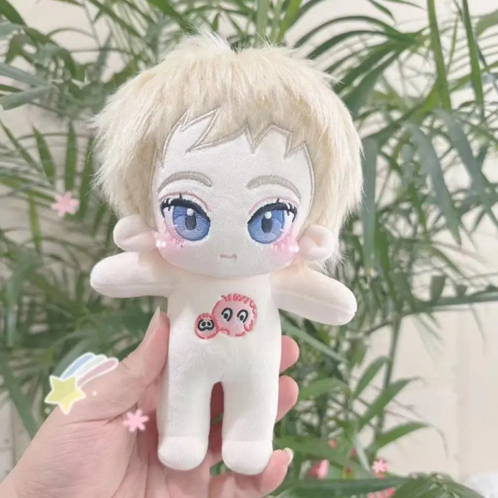 Funny 20cm Blue Eyes Anime Game Call of Duty Character Figure COD Koning Plush Toys Cute Stuffed Plushie Doll Holiday Gift Decor