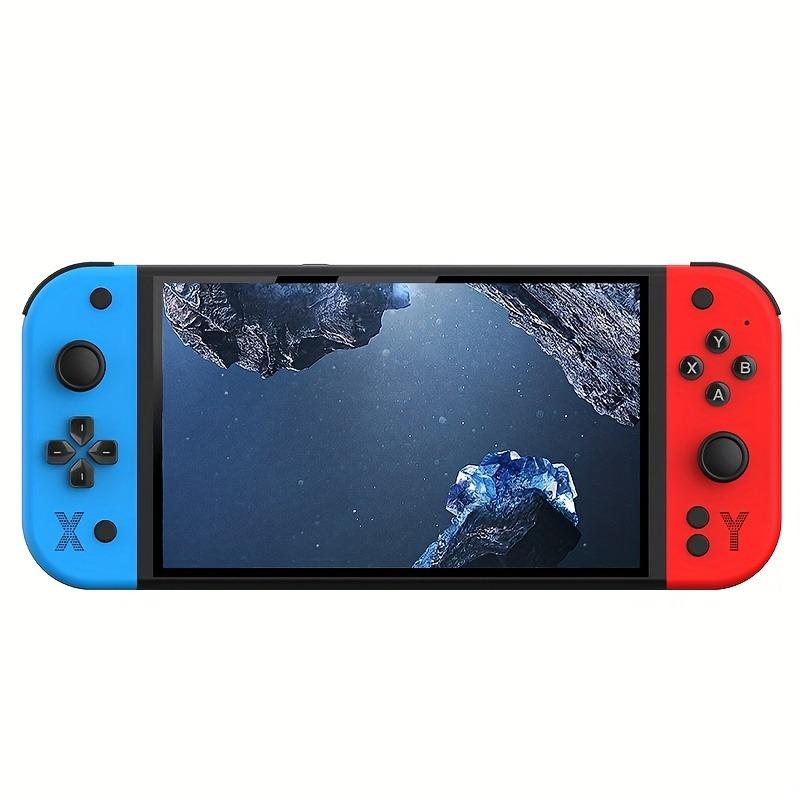 New G90 Handheld Game Console, 7 Inch IPS Screen, USB Interface, Portable Home Arcade, Blue Colors