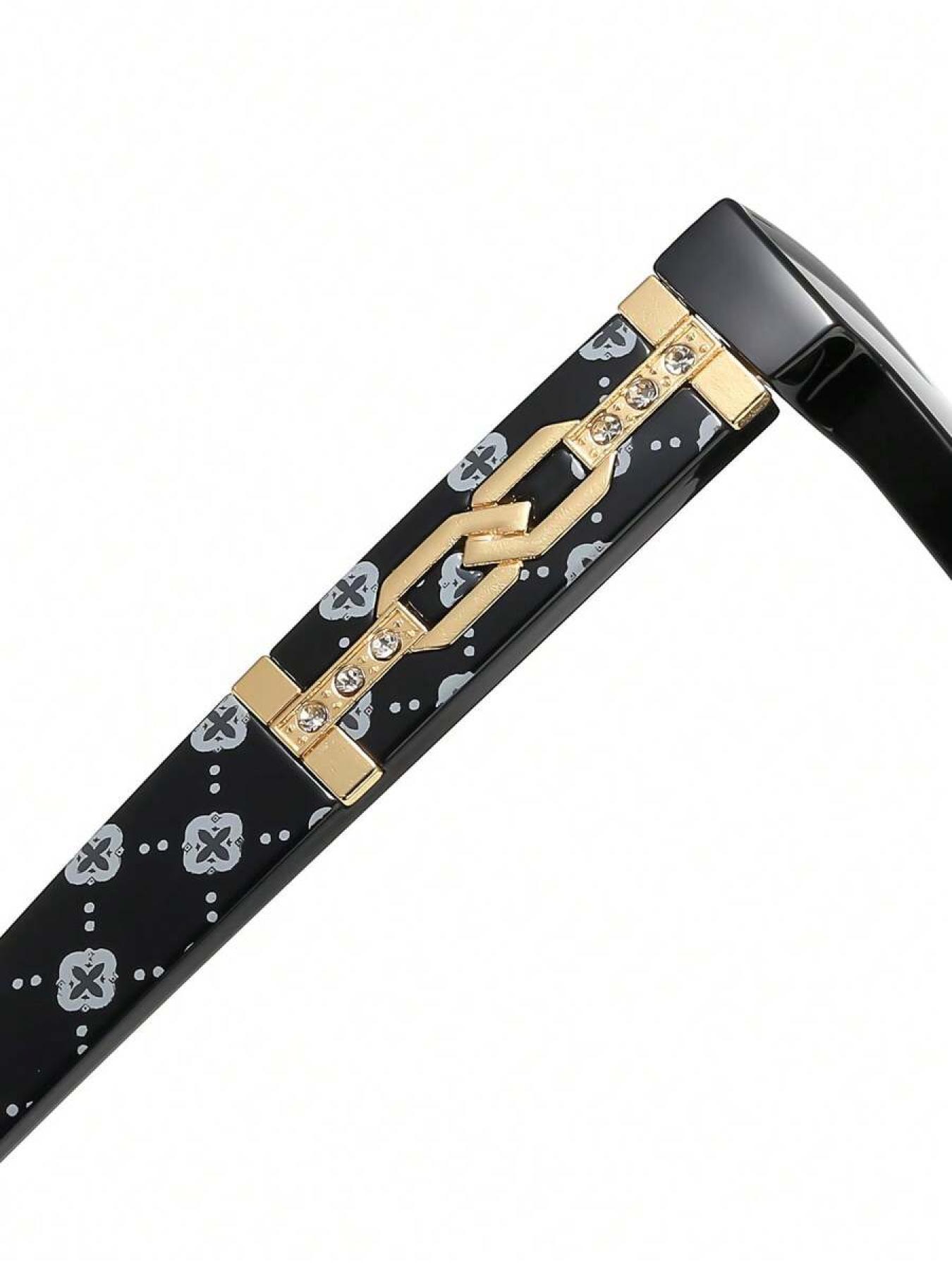 Unisex Vintage Cat Eye Frame Fashionable Eyeglasses, Classic Beach Eyewear, Trendy Casual Tinted Lenses Glasses for Everyday Use, Fashion Accessories for Outdoor Activities