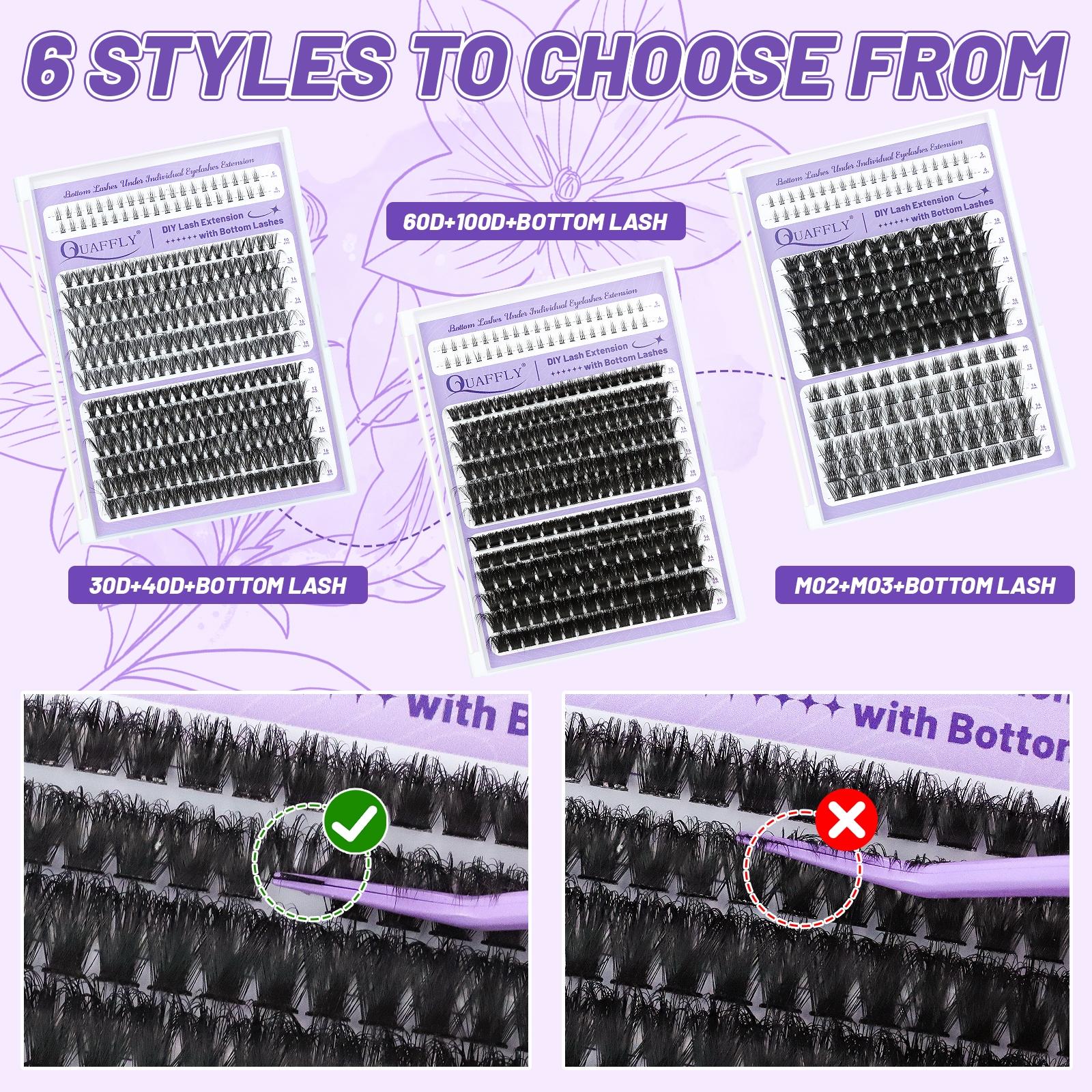 Eyelash Extension Kit, 1 Box Portable Eyelash Makeup Kit, Including Eyelash Glue, Sealer, Remover, Tweezers, Eyelash Curler Protector, Eye Makeup Tool, Cosmetic, DIY Eyelash Extensions