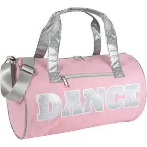 Dance Duffle Bags for Dancers, Girls, Teens, and Student Athletes, Fun Dance Workout Duffel Bag for Girls and Boys (/)