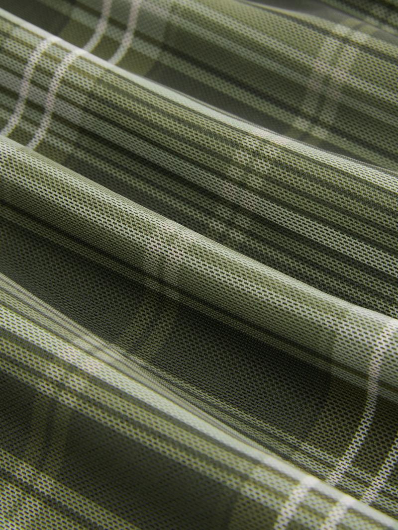 Cider [size 12/14-26] V-neck Check Mini Dress Curve & Plus