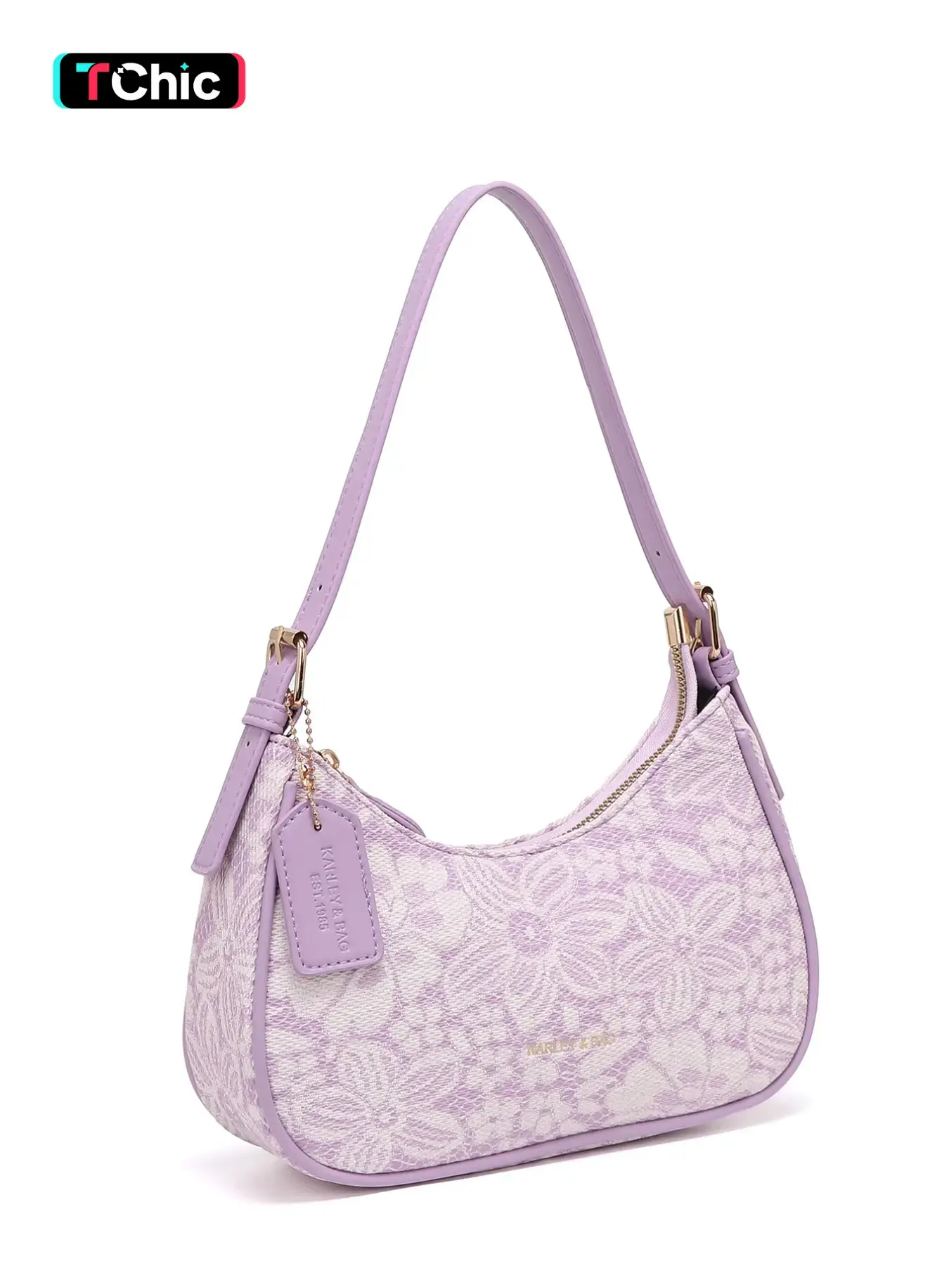 Classic Print Shoulder Bag, Fashionable Shoulder Bag, Women's Fashion Pu Leather Crossbody Bag, Elegant Commuter Bag, Lightweight Large Capacity, High-Quality Leather, Simple and Versatile