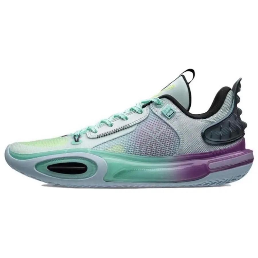 Li-Ning Quan Cheng 11 Men's Basketball Shoes – Hypnotic Blue, Lightweight, Flexible, Shock-Absorbing, Non-Slip, Durable Verifiable, with credentials and supporting global authentication