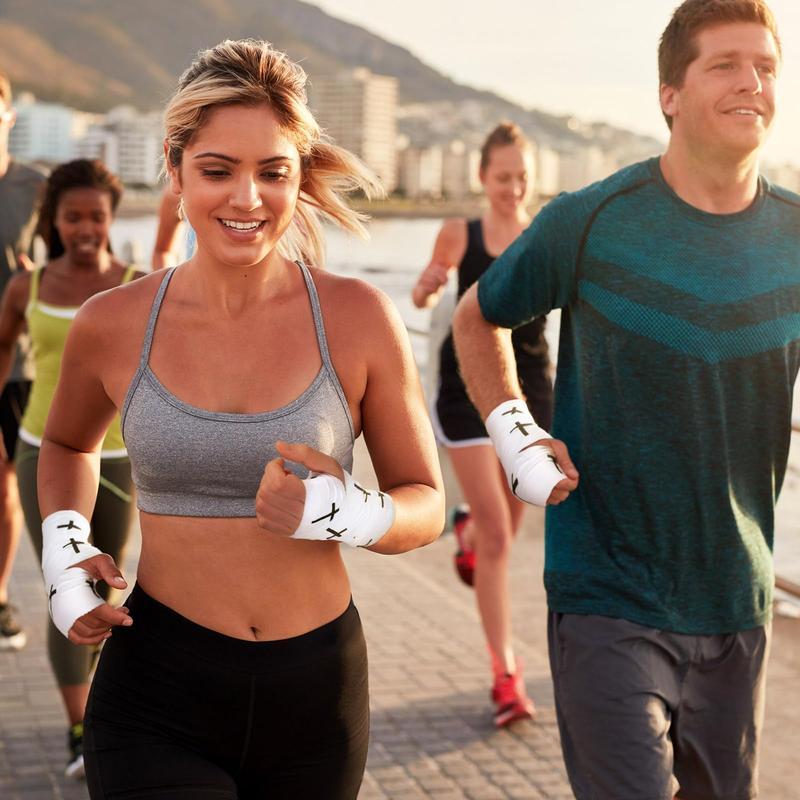 "TikTokShopBlackFriday" Cross Tape Christian Athletic Sports Wrap 2in x 23ft, Cotton Elastic Wrist and Muscle Support Tape with Jesus Print, Durable Breathable Bandage for Soccer, Football, Baseball, Gymnastics, Boxing, and Church Gifts unisex birthday