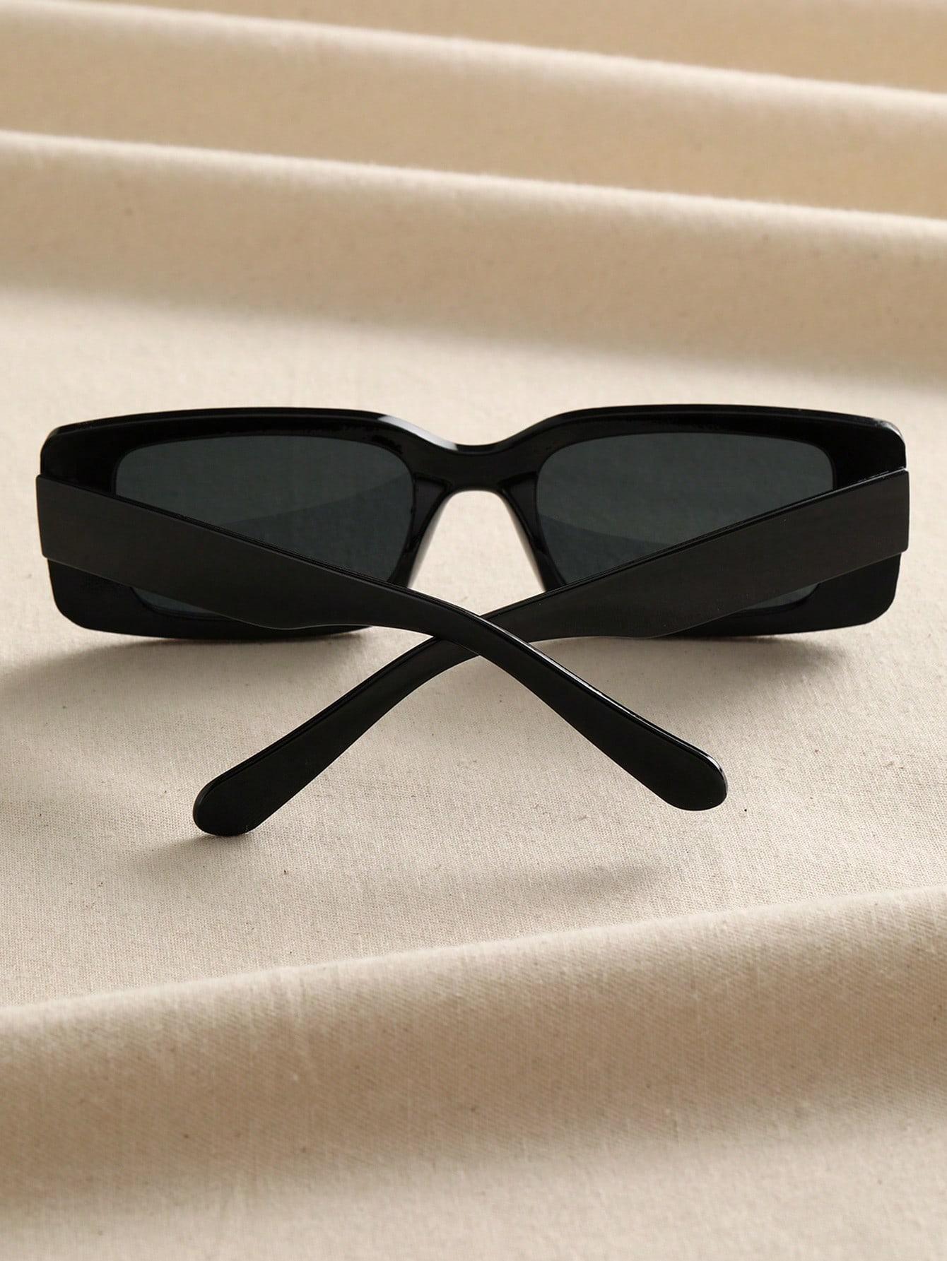 Unisex 3-Pack Square Plastic Sunglasses - Trendy Retro UV Protection Eyewear for Beach & Daily Wear, Sports & Outdoor Leisure Shades