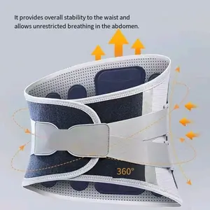 Professional Sports Waist Supporter, High Elastic Breathable Mesh Fabric, Quick Moisture Wicking, Arc-Shaped Support Bar, Ideal for Various Activities