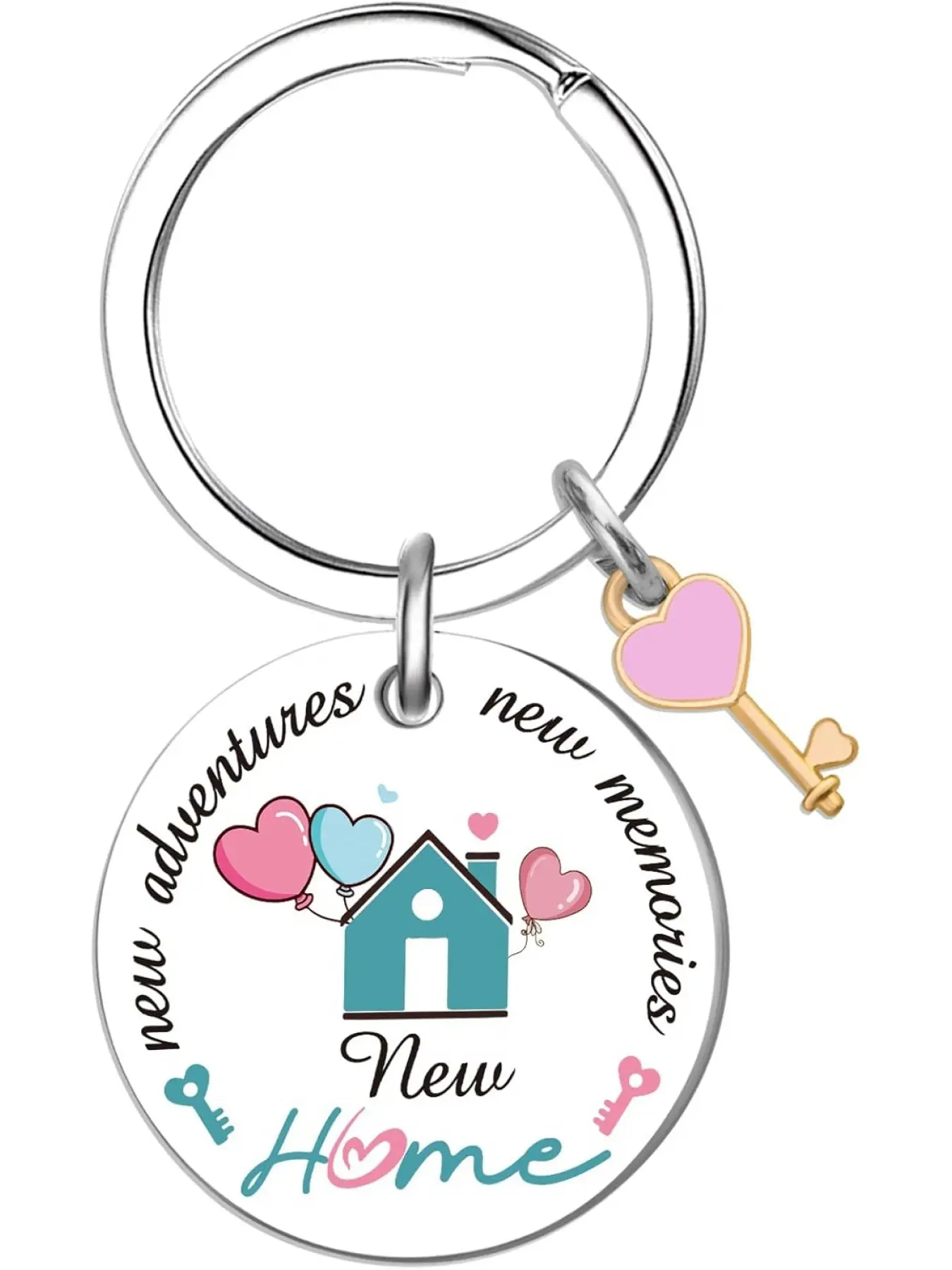 House Warming Gifts New Home Keychain New House Apartment Gift For Women Men Housewarming Gifts For Women Men Homeowner Gifts First Home Gifts Keyring