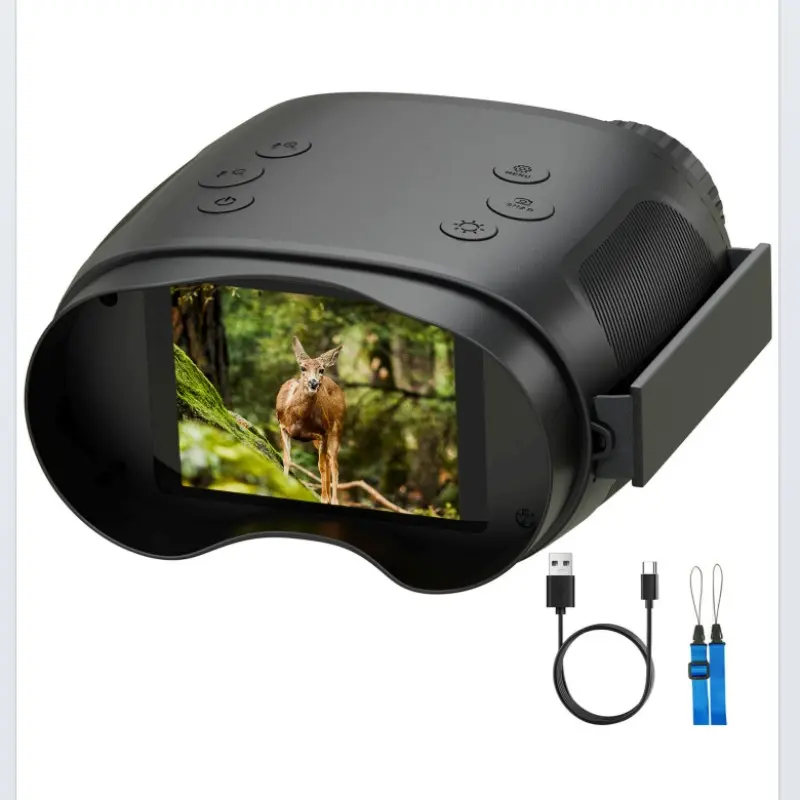 Portable Rechargeable Digital Telescope, 6-Hour Battery Life, HD Photo & Video, Ideal for Bird Watching, Concerts, Wildlife Observation, Portable Travel Telescope