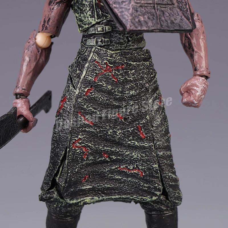 Figma Sp-055 Silent Hill Pyramid Head Action Figure 17cm Red Pyramid Thing Revelation 3D Figure PVC Bubble Head Nurse Model Toys popular