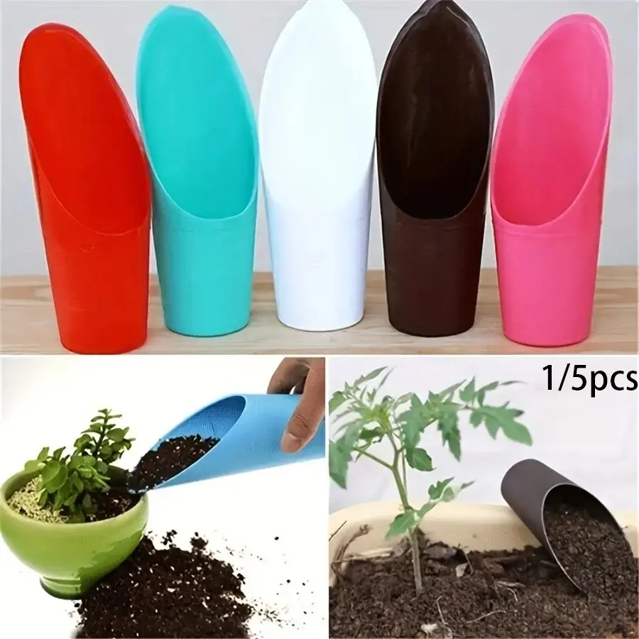 Durable Plastic Garden Trowel Tool, Easy to Clean, Portable Design, Ideal for Succulent Care, Soil Digging, Plant Maintenance, Multiple Colors Available