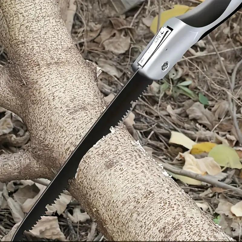 Foldable Hand Saw, Portable Mini Saw, Multifunctional Quick Folding Saw for Home Decoration, Gardening, Woodworking and Camping, Hand Tools, Saw Blades