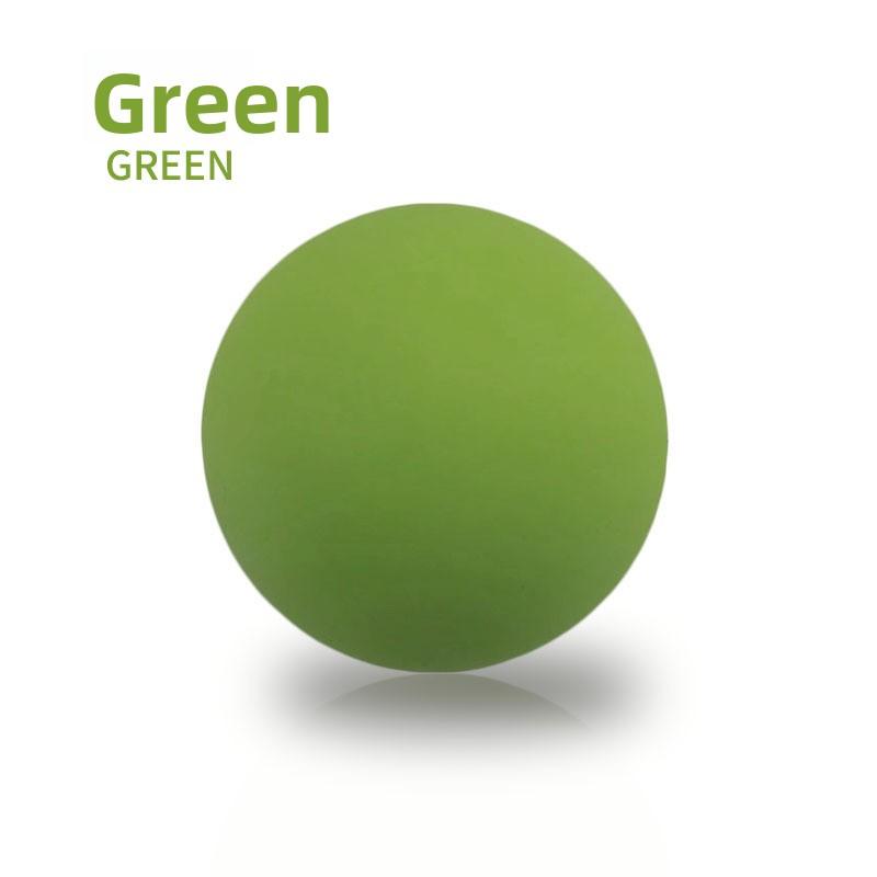 Silicone massage ball, single ball, fascia ball, yoga ball, fitness ball, acupoint relaxation ball for hands, feet, and back, meridian ball