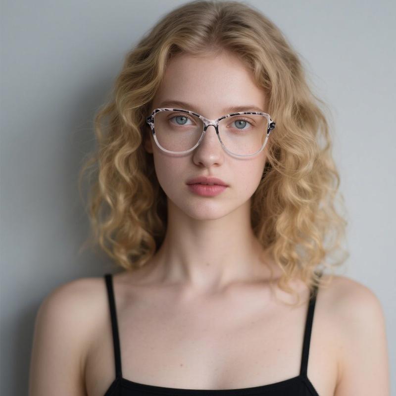 DEAAOK 4 Pack Reading Glasses for Women BlueLight Blocking Readers Spring Hinge Fashion Lady ComputerEye Glasses