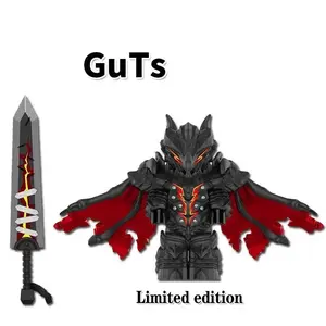 WM Blocks GP103 Anime Cartoon TV Toy Bricks Berserk Guts Building Blocks for Kids Assembling Toys Collect Birthday Model Gifts