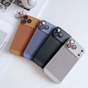 Summer heat dissipation is suitable for iPhone17 mobile phone case lens film all-inclusive Apple 16 breathable mesh new protective case