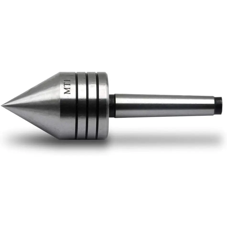 MT1 Live Tailstock Center, Heavy Duty Woodworking Lathe Accessory, Precision Turning Support for DIY Repair, Workshop, for DIY Repair and Home Improvement