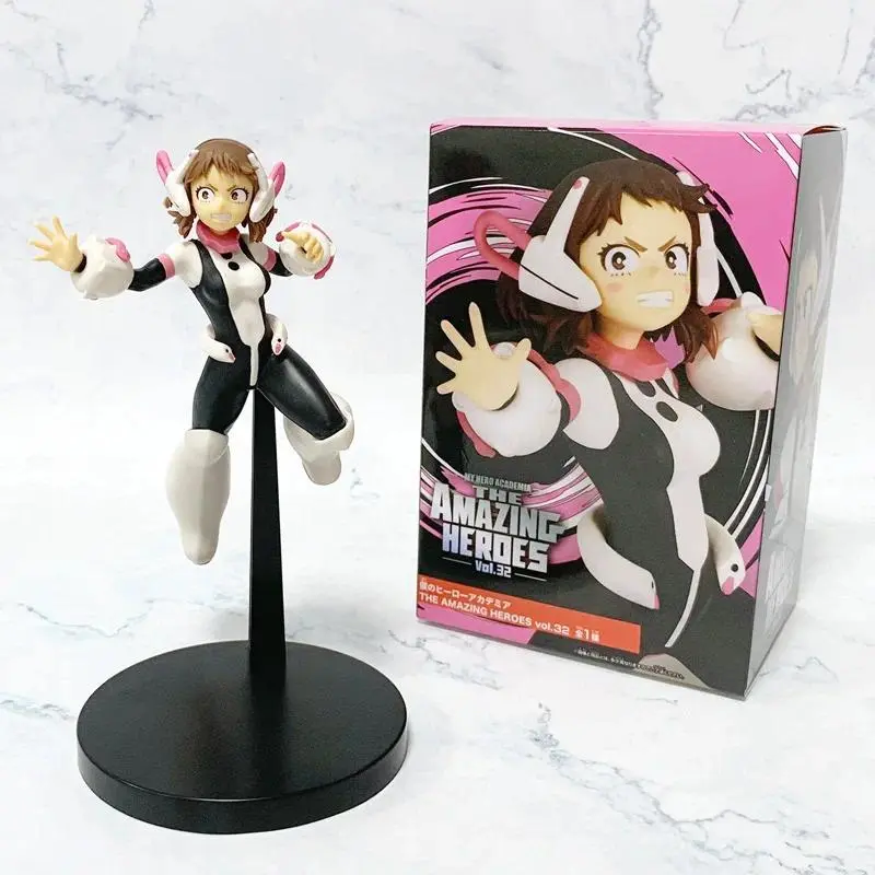 Ochaco Uraraka Anti-Gravity Quirk Standing Pose Bishoujo Collectible Figurine, Classic Novelty Anime Fan Toy